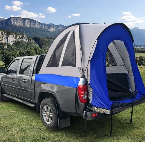 RR3510 Outdoor Waterproof Double Layer Truck Bed Tent for Camping with Floor