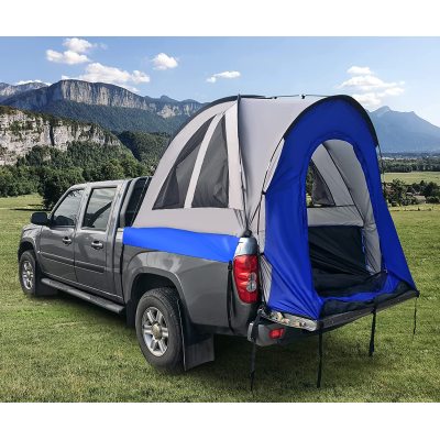 RR3510 Outdoor Waterproof Double Layer Truck Bed Tent for Camping with Floor