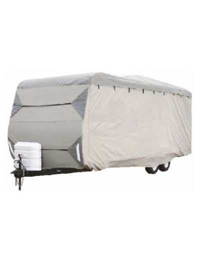 Travel Trailer RV Cover Waterproof  Anti-UV Motorhome Camper Cover All Year Protection