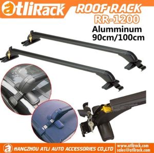 RR1200 Aluminum Universal Crossbars Roof Rack Adjustable Roof Cross Bars Fits Most Vehicles