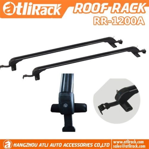 RR1200 Aluminum Universal Crossbars Roof Rack Adjustable Roof Cross Bars Fits Most Vehicles