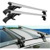 RR1209 Universal Adjustable Aluminum Roof Rack Cross Bar Car Top Luggage Carrier
