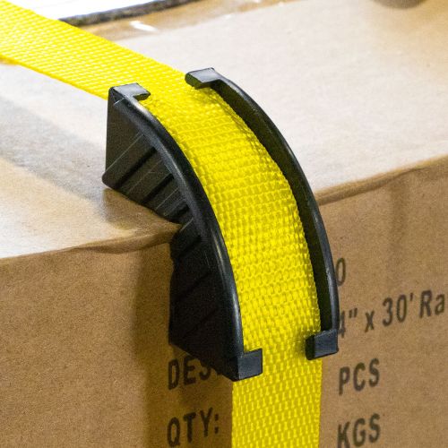 Plastic Corner Protector - For Webbing and Strapping Up To 1 Inch - Bag of 50