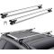 RR1245 Aero Aluminum Universal Crossbars Roof Rack with Existing Raised Side Rails