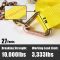 Heavy-Duty Tie Down Ratchet Straps with Chain Ends with Grab Hook, 2