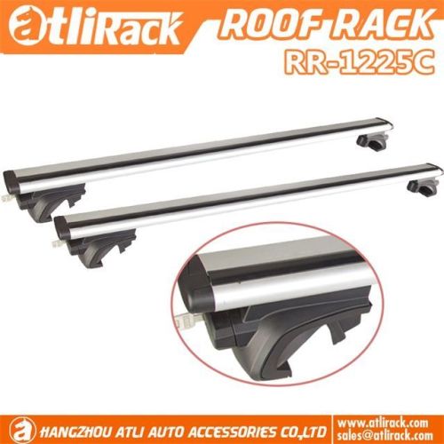 RR1225 Aluminum Roof Rack Cross Bars Cargo Luggage Carrier For Raised Rails