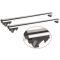 RR1225 Aluminum Roof Rack Cross Bars Cargo Luggage Carrier For Raised Rails
