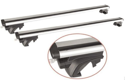 RR1225 Aluminum Roof Rack Cross Bars Cargo Luggage Carrier For Raised Rails