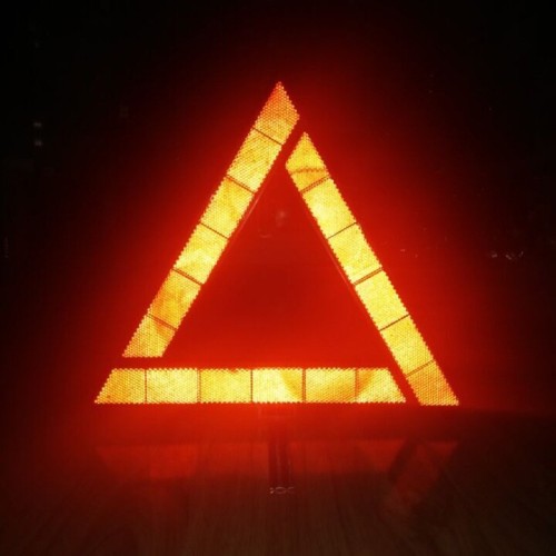 Atli Reflective Warning Triangle Sign Foldable Road Emergency Car traffic warning reflective sign folding Triangle emergency tool