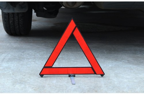 Atli Reflective Warning Triangle Sign Foldable Road Emergency Car traffic warning reflective sign folding Triangle emergency tool