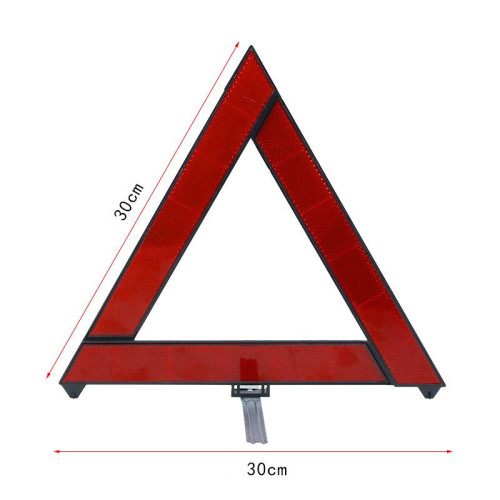 Atli Reflective Warning Triangle Sign Foldable Road Emergency Car traffic warning reflective sign folding Triangle emergency tool