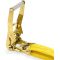 Two 2-in. X 27-Ft. Heavy-Duty Ratchet Straps with Chain Ends and Grab Hooks, 10,000 Lbs. Break Strength Chain TieDowns