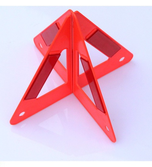 Atli car warning sign Car strong Triangle warning stand dangerous failure reflective sign folding Triangle