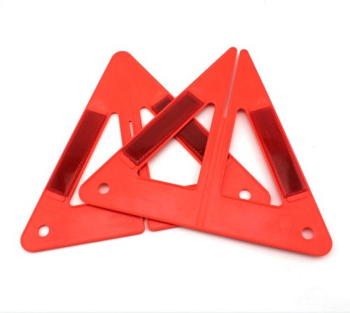 Atli car warning sign Car strong Triangle warning stand dangerous failure reflective sign folding Triangle