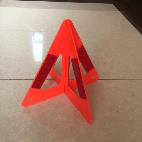 Atli car warning sign Car strong Triangle warning stand dangerous failure reflective sign folding Triangle