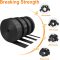 Heavy Duty Nylon Webbing Strap 12 Yards, Heavyweight Nylon Straps, Flat Webbing Strapping for Outdoor DIY Gear Repair
