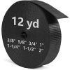 Heavy Duty Nylon Webbing Strap 12 Yards, Heavyweight Nylon Straps, Flat Webbing Strapping for Outdoor DIY Gear Repair