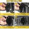 ATlI 10pcs Steel E-Track O Ring Tie-Down Anchors, Secure Cargo in Enclosed/Flatbed Trailers, Trucks, Load Limit of 1500lb