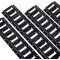 2' E Track Rail Tie Down Kit Heavy Duty 4 Pack Etrack Rails System Power Coated Steel E Track Bar Rails for Securing Cargo Garages Trailers, Vans with 6,000 lbs Breaking Strength