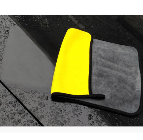 ATLI ATCN-7001 Car wash towel thickened absorbent double sided coral velvet wipe car towel microfiber car cleaning  cloth