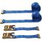 ATLI 2Pack E-Track Ratchet Tie-Down Straps 2