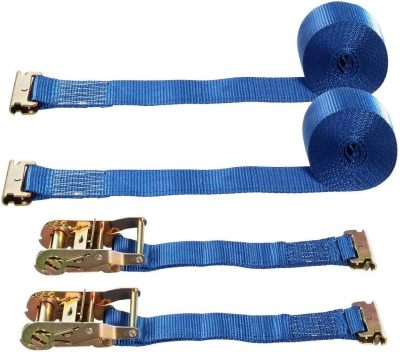 ATLI 2Pack E-Track Ratchet Tie-Down Straps 2