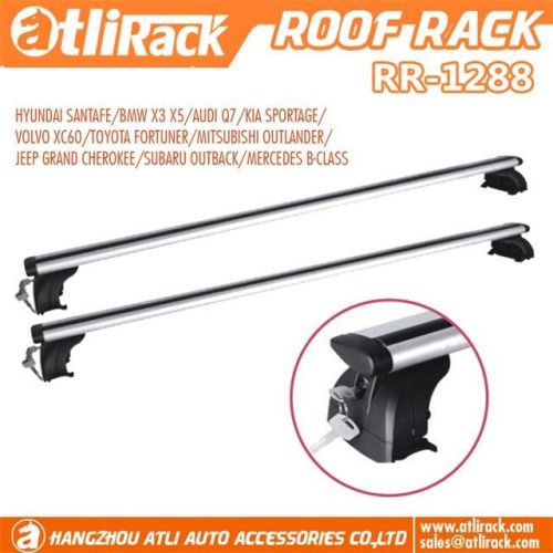 RR1288 Lockable Aluminum Roof Rack Cross Bars for Rooftop Cargo Carrier