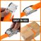16 Pcs Cambuckle Tie Down Straps 1763lbs Break Strength Securing Straps 1'' x 15 ft Cambuckle Tie Downs with S Hook Cargo Strap for Motorcycle, Kayak, Car, Truck, Boat Moving, Securing Cargo