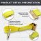 E Track Rope Tie Off E Track Tie Down Straps with D Ring for Load Securement in Enclosed Trailers/Pickups/Trucks/Boats/Vans/Cars,(2