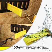 E Track Rope Tie Off E Track Tie Down Straps with D Ring for Load Securement in Enclosed Trailers/Pickups/Trucks/Boats/Vans/Cars,(2