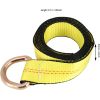 6 Pack 2 Inch x 8.2 Ft Lasso Strap with D Ring Auto Tie Down for Wheel Lift, Wrecker, Rollback, Tow Truck