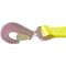 Tow Dolly Basket Strap with Twisted Snap Hooks for Small to Medium Size Tires 2 inch Webbing 12,000 lbs Breaking Strength Tire Bonnet&Tire Net Fits Most 14-17