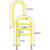 Tow Dolly Basket Strap with Twisted Snap Hooks for Small to Medium Size Tires 2 inch Webbing 12,000 lbs Breaking Strength Tire Bonnet&Tire Net Fits Most 14-17" Tires
