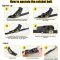 Spare Tire Strap, 3 Point Ratchet Y Strap for UTV,ATV,Truck Bed Roof Rack Spare Tire Mount,1.5 inch Wide Adjustable Tire Tie Down Strap Over The Wheel with 3 Safety Clip Hooks
