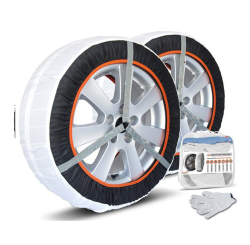 New design, good sale SA auto snow sock, fabric snow sock tire cover wheel cover