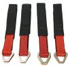 4 Pack of 36 HD Axle Straps Race Car Hauler Tow Truck Wrecker Wheel Tie Down Strap with D-Ring Nylon Sliding Sleeve Tie Down Race Car Hauler Tow Truck Off Road
