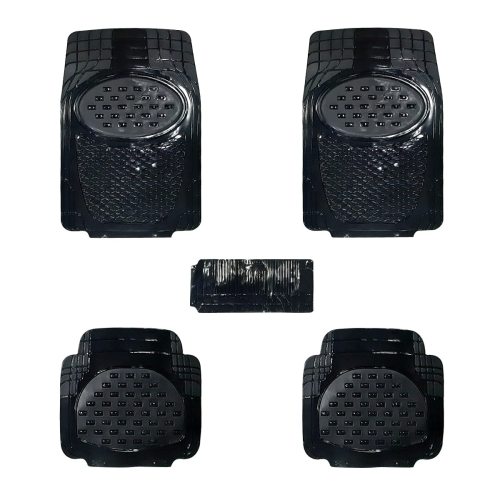 ATCM-3314 Waterproof Dustproof Universal Fit in All Cars Set of 5 Piece PVC  Floor Foot Mats