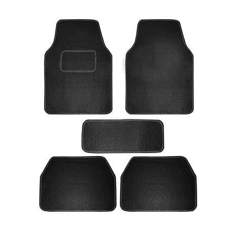 ATCM-5270 Black Universal Fit Carpet Floor Car Mats for Universal