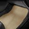 ATCM-5272 Beige/Black Waterproof Car Floor Mat 4 Piece Set All  Weather Carpet Car Mat