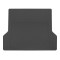 ATCM-6103 Heavy Duty Rubber Cargo Mat Liner All-Weather Trunk Protection for Cars, SUVs ,Trucks