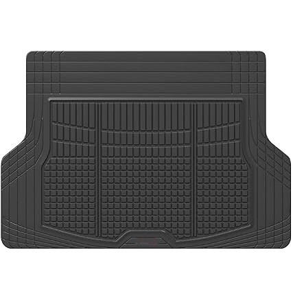 ATCM-6105 Black All-Protection Cargo Mat Liner  Heavy Duty Trimmable for Car Truck SUV