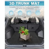 ATCM-6108 Trunk Mat All Weather Anti-Slip Rear Trunk Liner Black  for Chevrolet Equinox/GMC Terrain