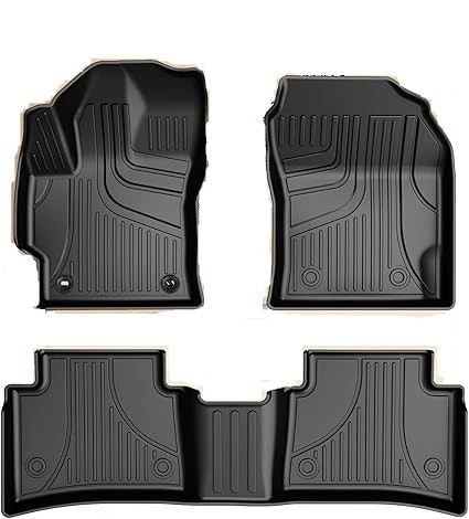 ATCM-1010  Car Floor Mats Heavy Duty TPE All Weather Automotive for Toyota Corolla Sedan 2020-2024