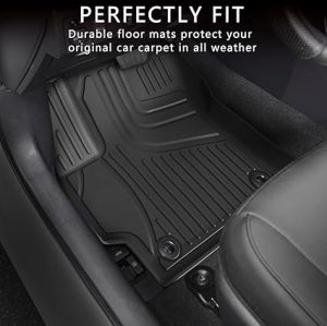 ATCM-1010  Car Floor Mats Heavy Duty TPE All Weather Automotive for Toyota Corolla Sedan 2020-2024
