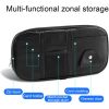 ATSB-6171 Car Sun Visor Organizer Sunglass Holder and Storage Pocket for Truck, SUV, Van