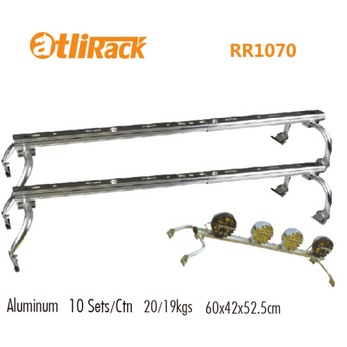 RR1070 Universal Adjustable Aluminum Roof Rack Working Lights Bar Holder