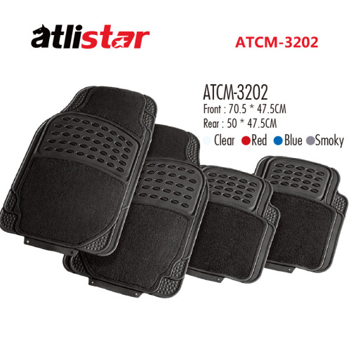 ATCM-3202 Wholesale Anti Slip Universal PVC Car Mats
