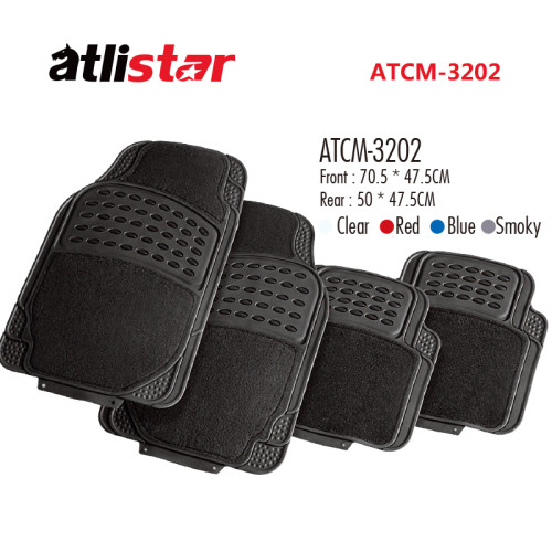 ATCM-3202 Wholesale Anti Slip Universal Pvc Car Mats for Car