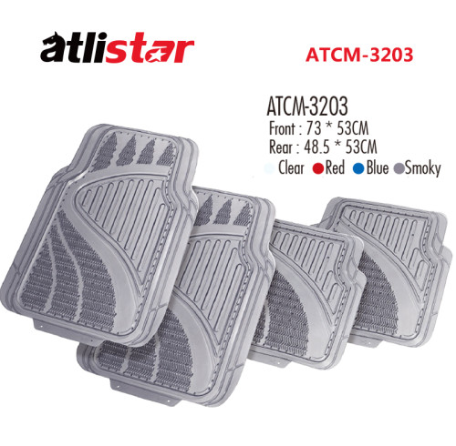 ATCM-3203 Anti-slip Car Mats PVC Free Cutting Thickened Anti-slip General PVC Car Mats