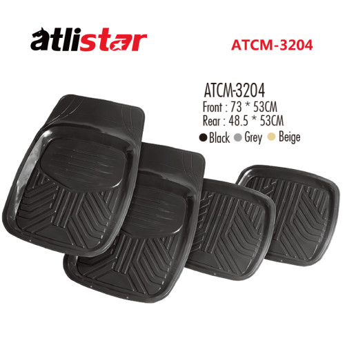 ATCM-3204 Durable Easy Clean Mats Non Skid Luxury Flooring Mat PVC Luxury PVC car mats